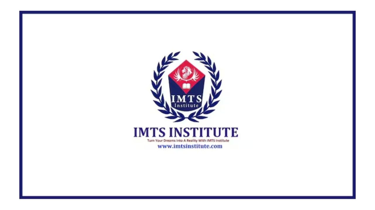 IMTS Institute: Transforming Lives with Best Distance & Online Education